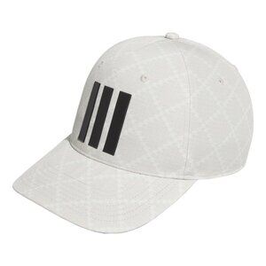 Adidas Tour 3-Stripes Houndstooth Print Adjustable Golf Hat